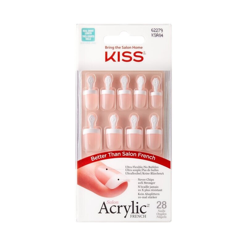 Salon Acrylic French Nail Kit - Dry Spell Salon Acrylic French Nail Kit - Dry Spell