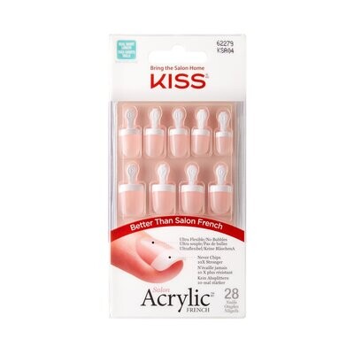Salon Acrylic French Nail Kit - Dry Spell