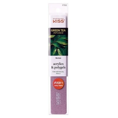 KISS Greentea Artificial Nail File 80/100