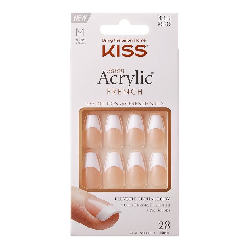 Salon Acrylic French Nail Kit - Je T'aime