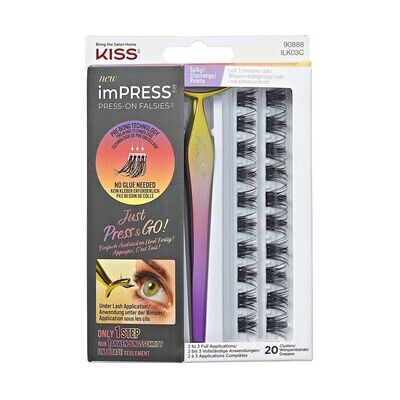 imPRESS Press-On Falsies - Spiky Lash Extension Look