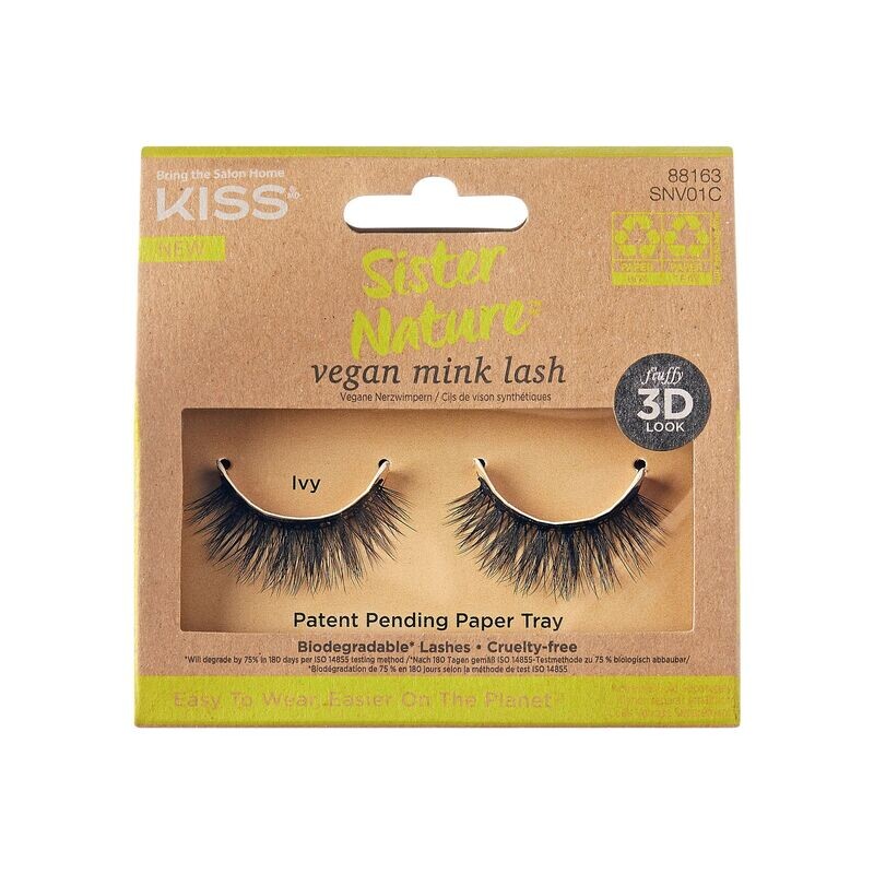 Sister Nature Biodegradable Vegan Mink Lashes - Ivy