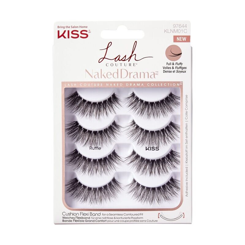 KISS Lash Couture Naked Drama Multi-Pack - Ruffle