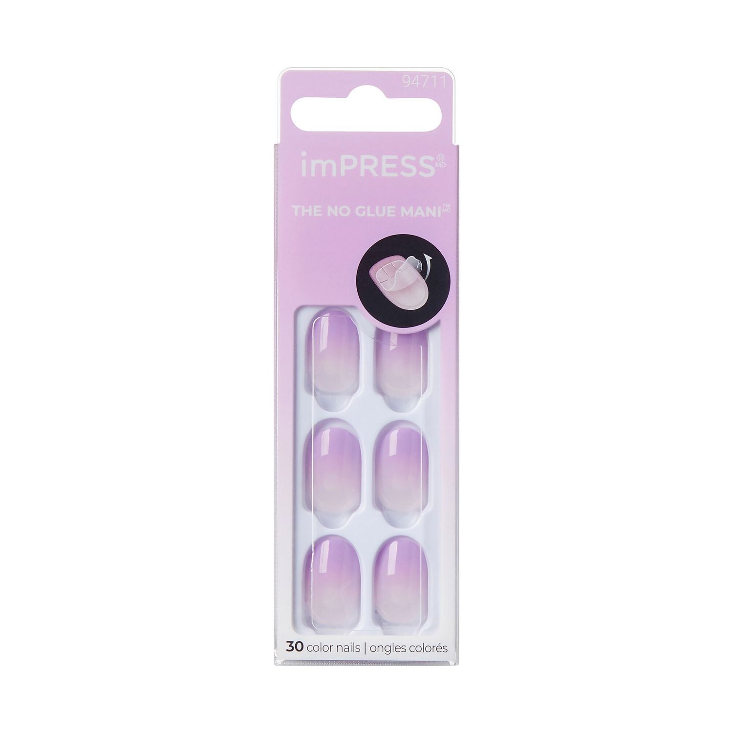 imPress Press-On Manicure Color Ombre Nails - Take a Chance