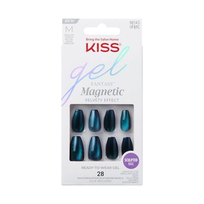 KISS Gel Fantasy Magnetic Velvety Effect Nails - Chameleon