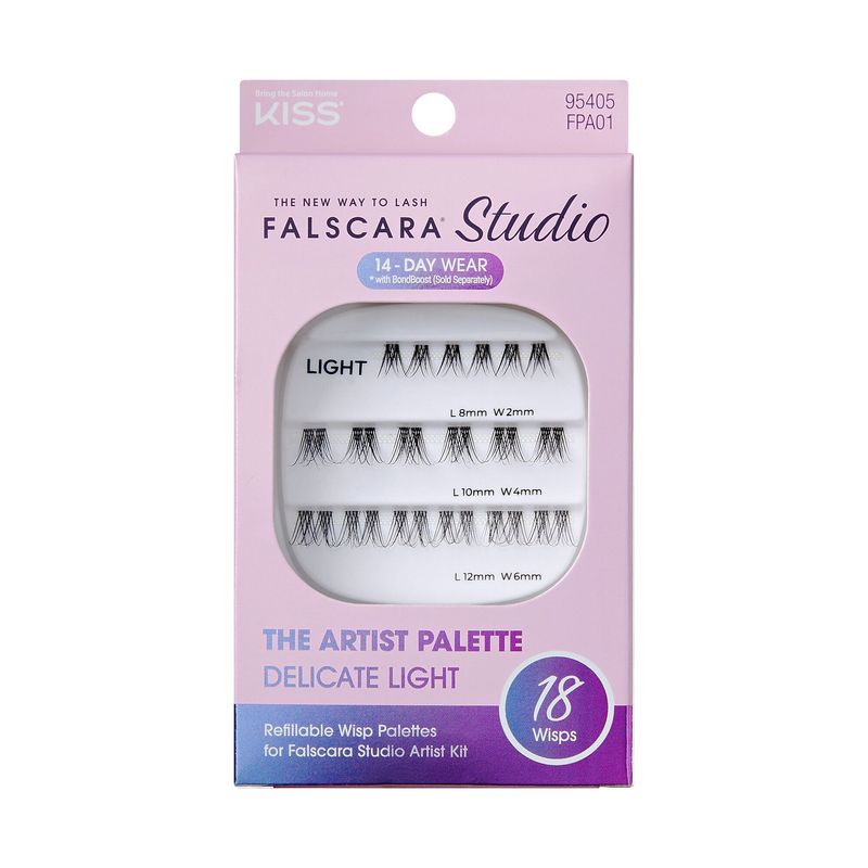 KISS Falscara Studio Palette - Delicate Light