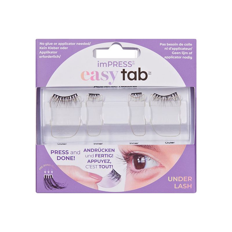 imPress Press-On Falsies Easy Tab - Authentic Natural imPress Press-On Falsies Easy Tab - Authentic Natural