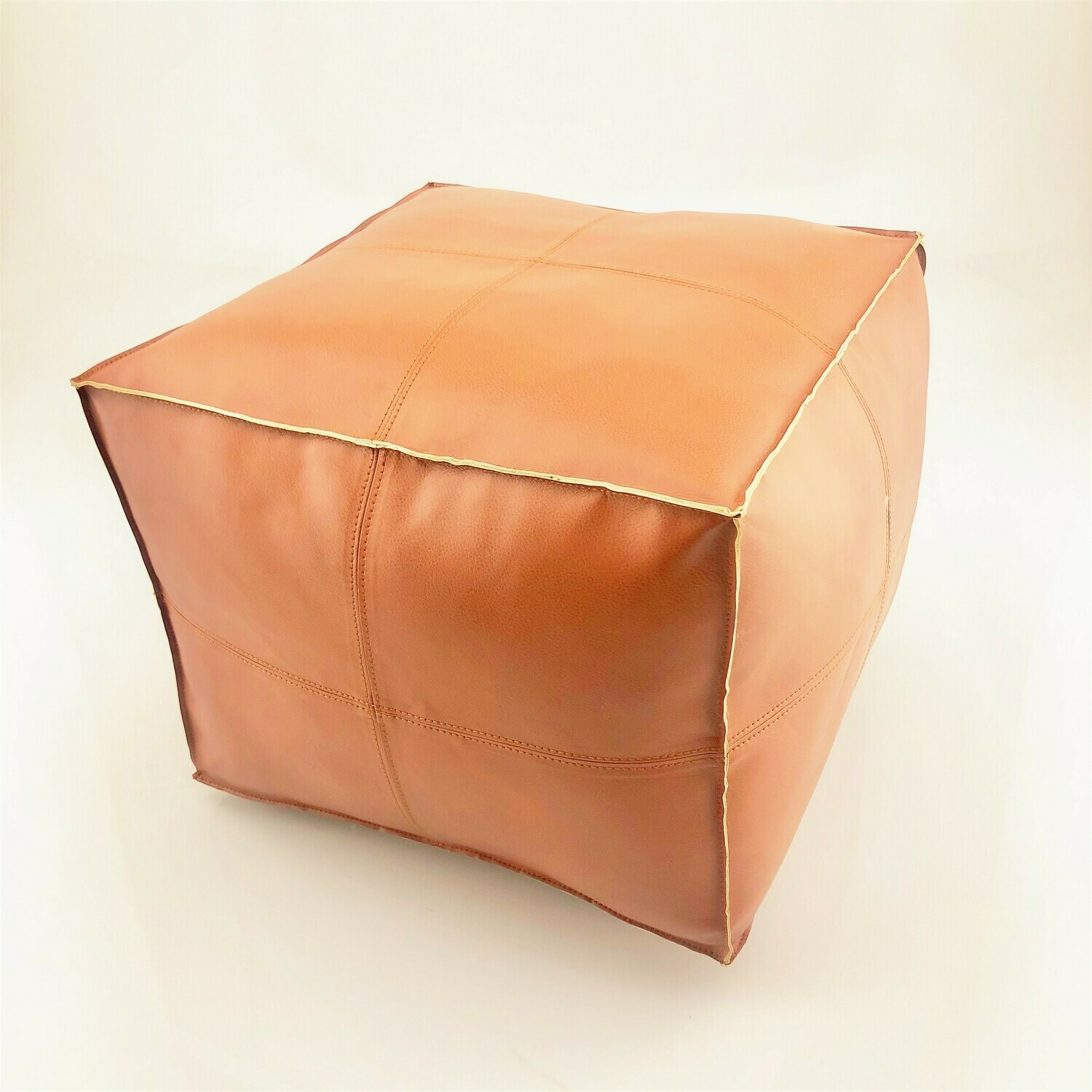 Moroccan Square Pouf unstuffed