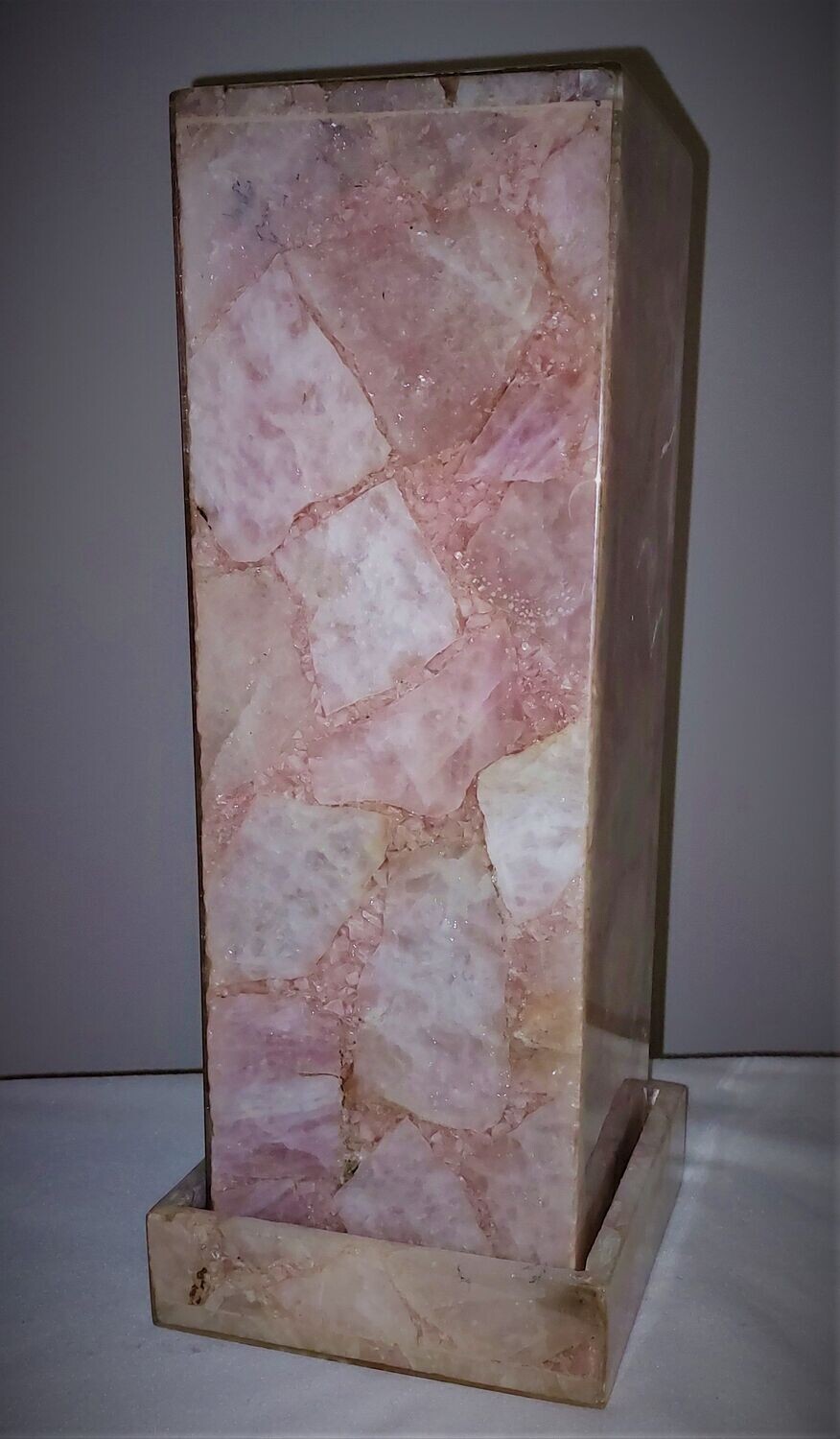 Rozenkwartslamp 45cm