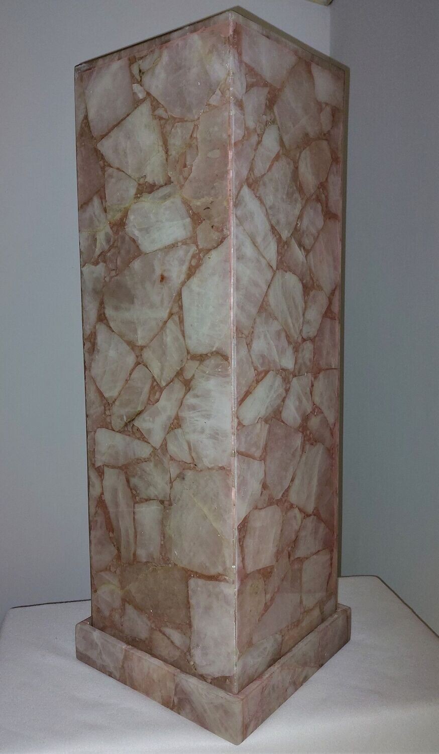 Rozenkwartslamp 80cm