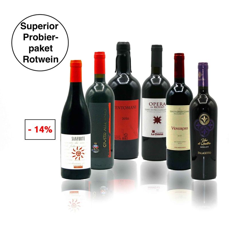 Superior-Rotwein Paket Superior-Rotwein Paket