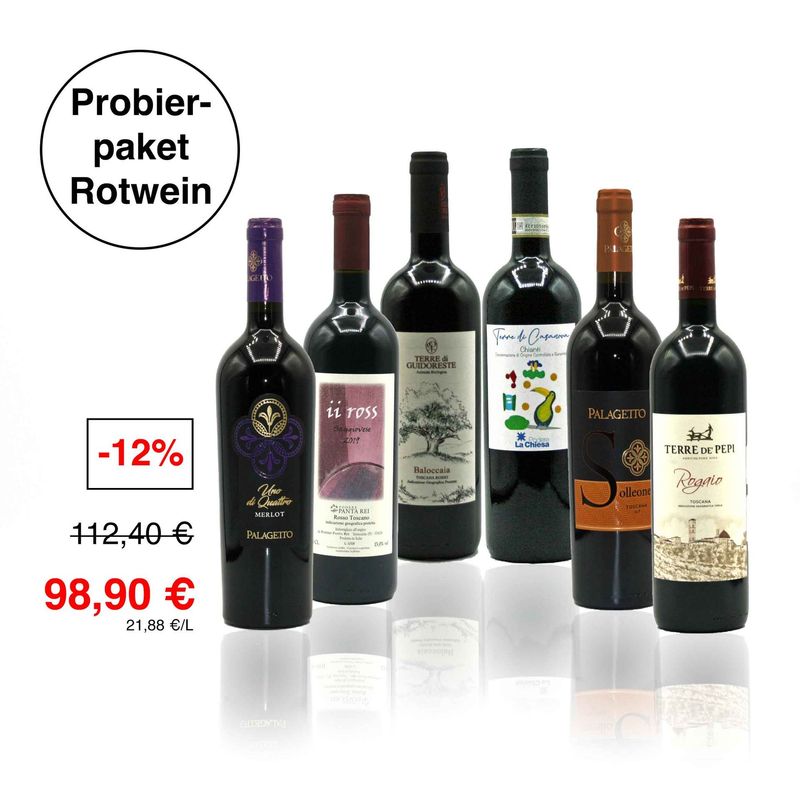 Rotwein Probierpaket Rotwein Probierpaket