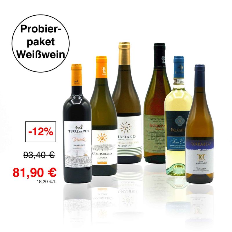 Weißwein Probierpaket Weißwein Probierpaket