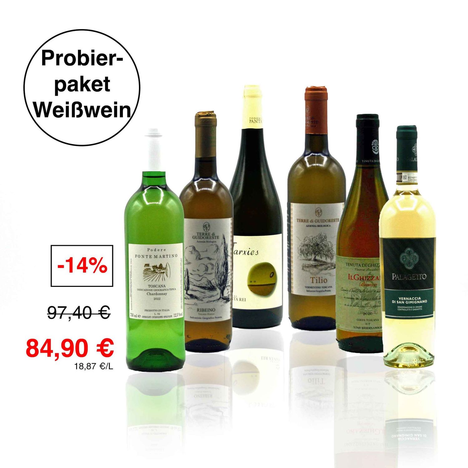 Weißwein Probierpaket