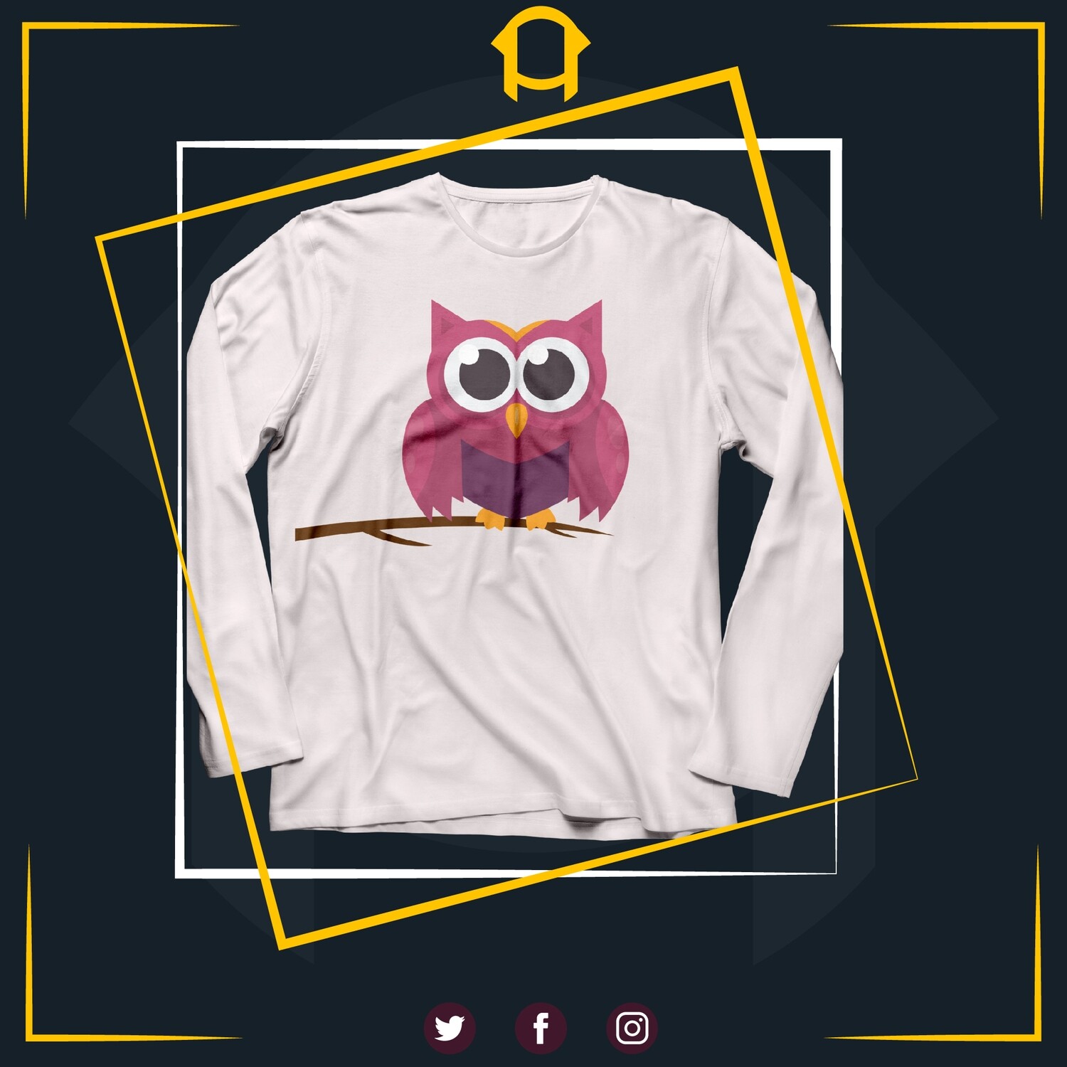 long sleeve owl
