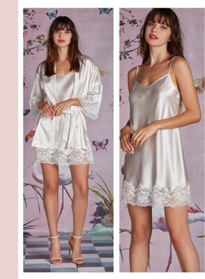 Coordinato Raso Kimono Sottoveste 9055