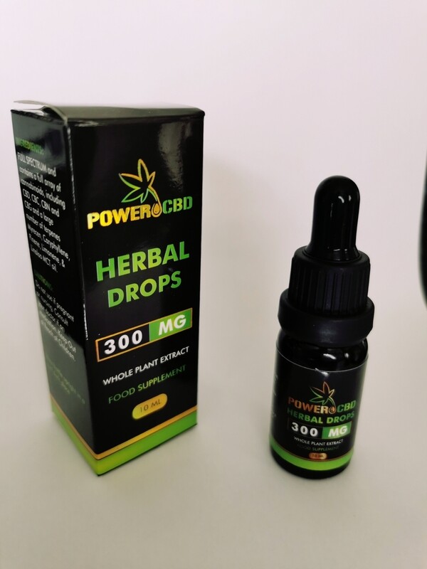 Power CBD oil 300 mg 10ml or 30ml (Beginner)