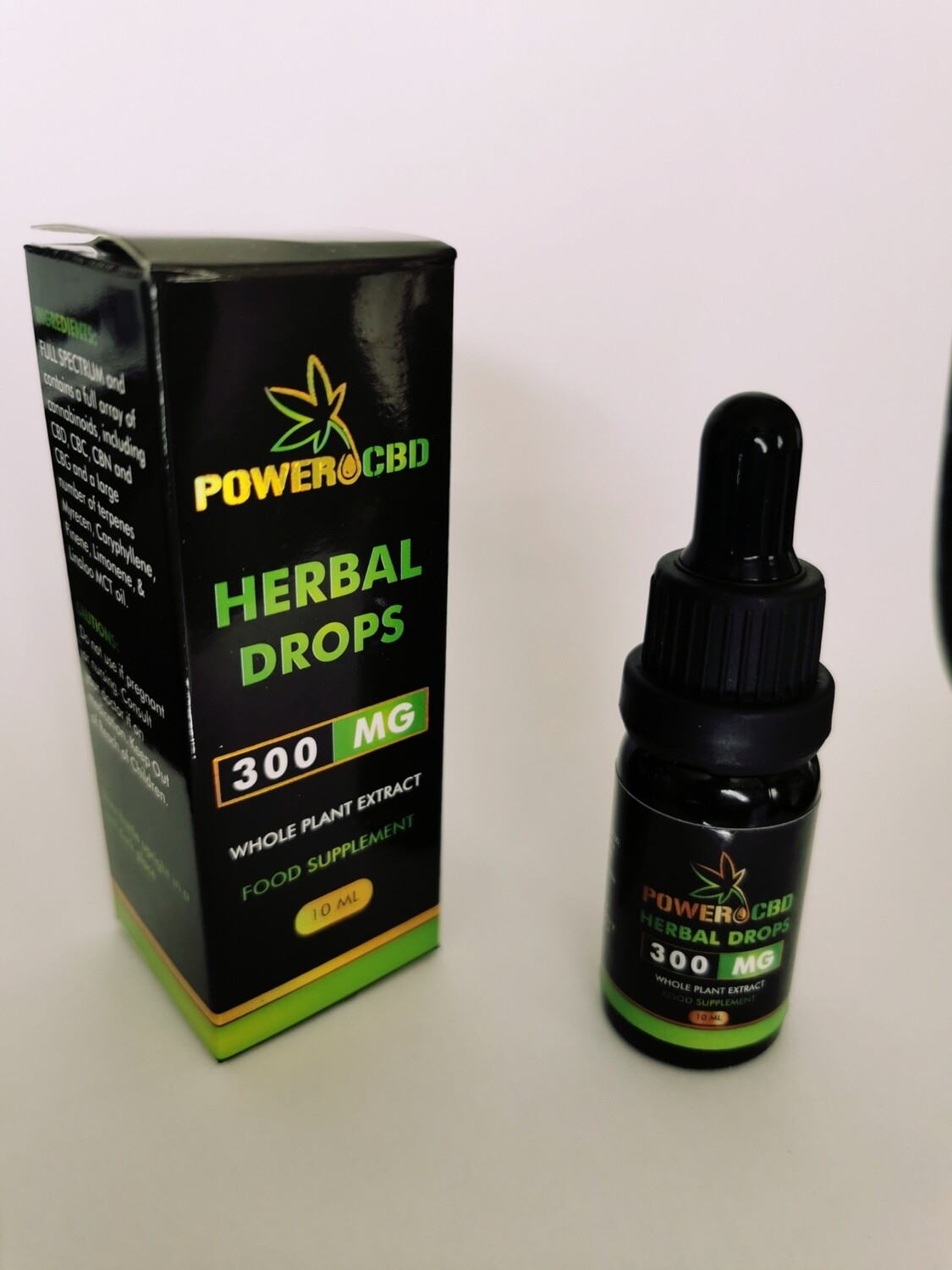 Power CBD oil 300 mg 10ml or 30ml (Beginner)