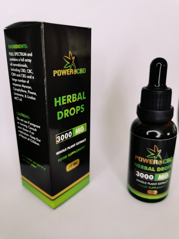 Power CBD oil 3000mg, 30ml (Advanced)