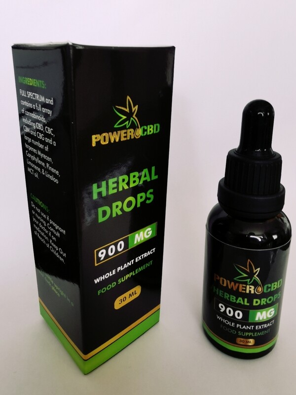 Power CBD oil 900mg 30ml (Beginner)