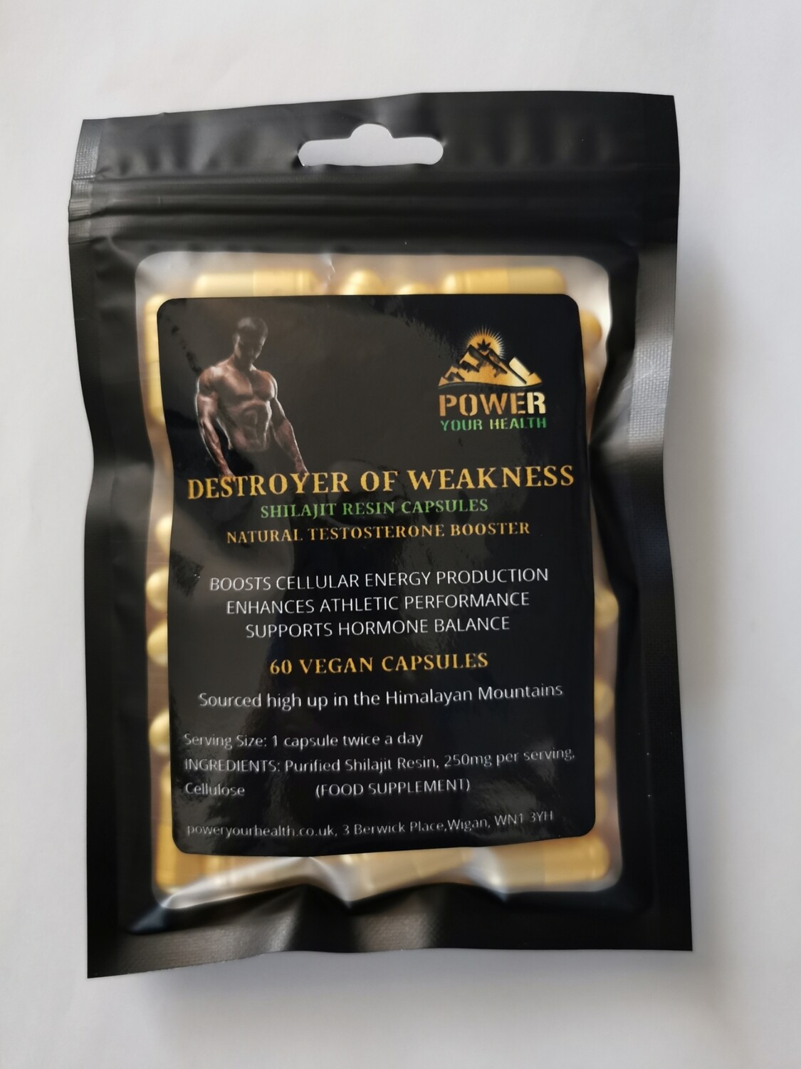 Destroyer of weakness shilajit capsules