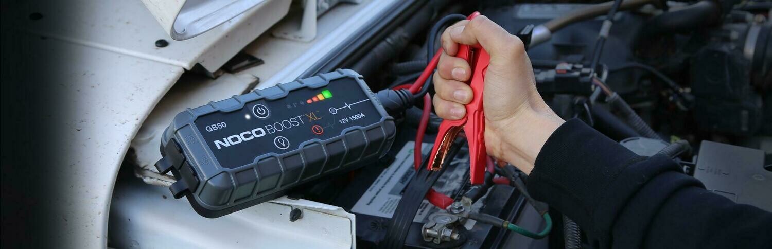 NOCO GB 50 Boost XL 1500 Amp UltraSafe Lithium Jump Starter (Free Delivery)