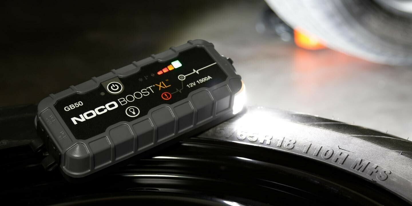 NOCO GB 50 Boost XL 1500 Amp UltraSafe Lithium Jump Starter (Free Delivery)