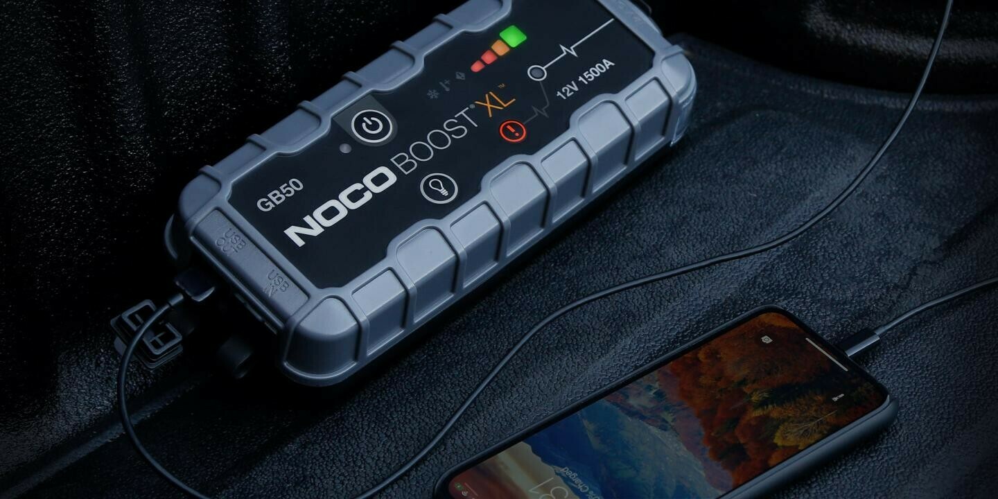 NOCO GB 50 Boost XL 1500 Amp UltraSafe Lithium Jump Starter (Free Delivery)