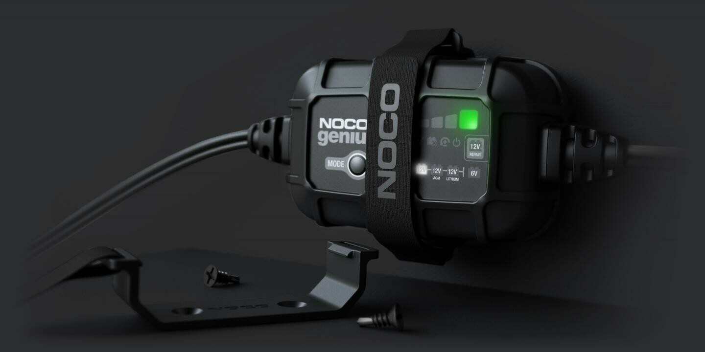 5-Amp Battery Charger, Battery Maintainer, and Battery Desulfator