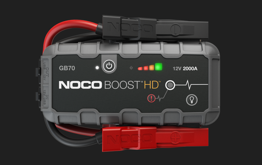 GB70  2000A 12V Boost HD UltraSafe Jump Starter