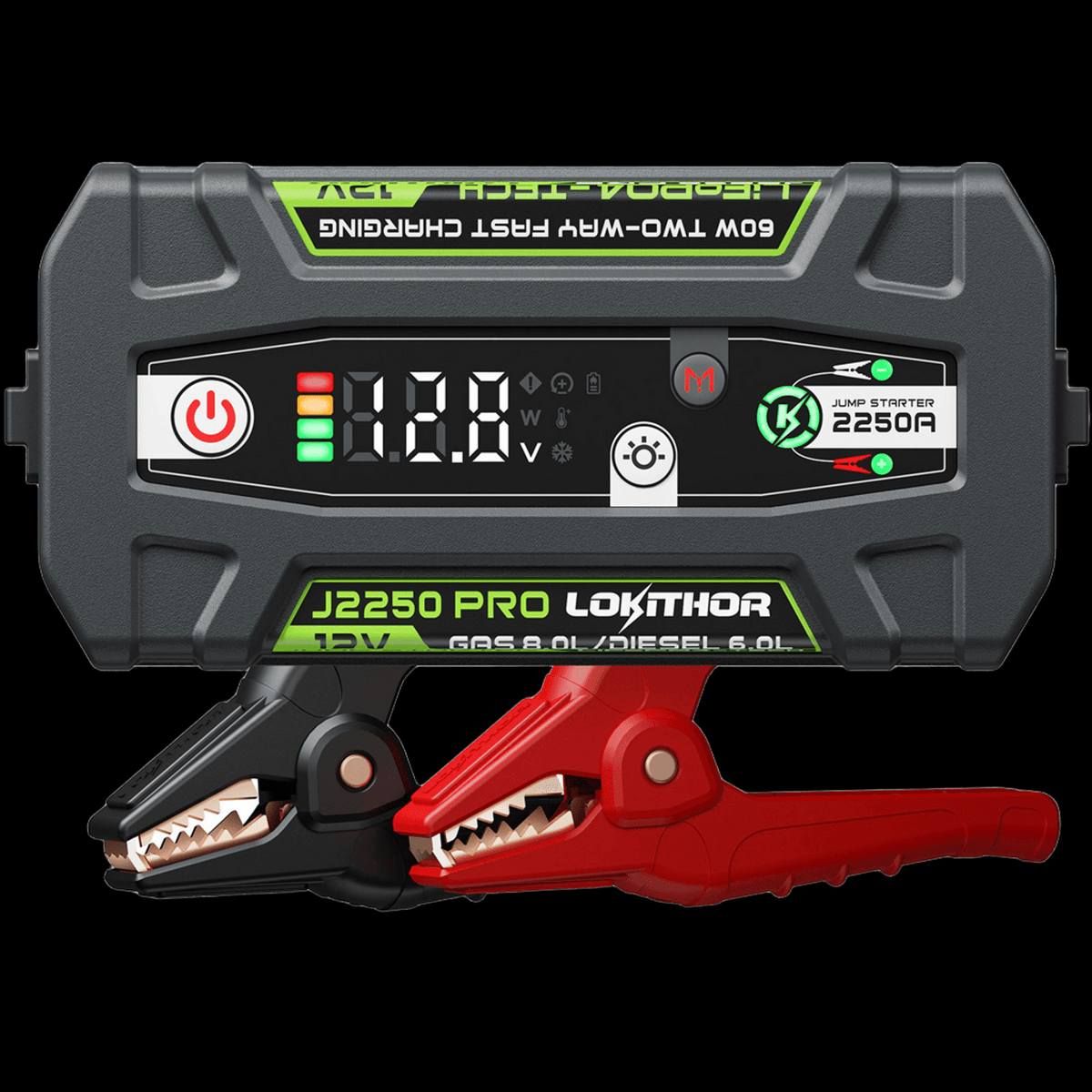 LOKITHOR J2250 PRO Jump Starter 2250Amp with 2000 Cycle Life (Free Delivery)