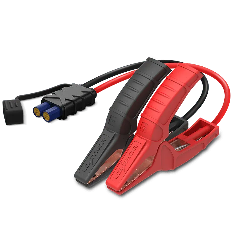 LOKITHOR Jumper Cable Clamp to EC8 Connector for Jump Starters