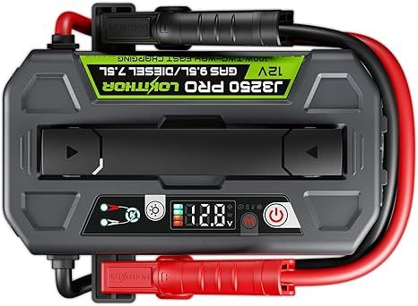 J3250 PRO Jump Starter with ConnectMax, 3250A LiFePO4 Car Starter Battery for 9.5L Gas and 7.5L Diesel Engines, Jump Pack with 100W Two-Way Fast Charging, Super-Safe and 2000 Cycle Life