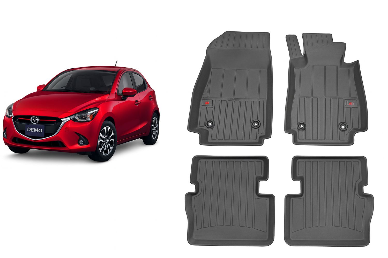 Mazda Demio/CX3/2 Deep Dish Floor mats
