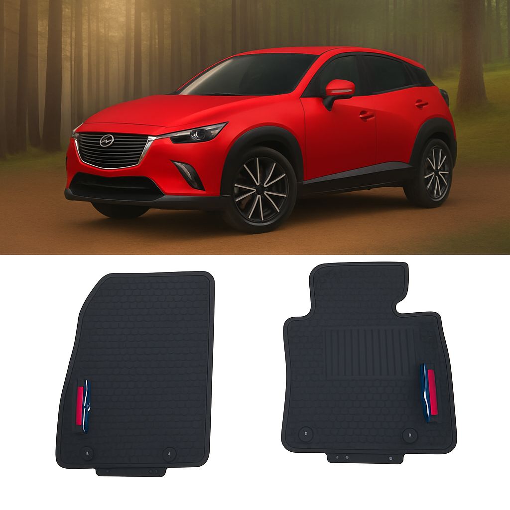 Mazda CX-3 Custom Made Rubber Floor mats.