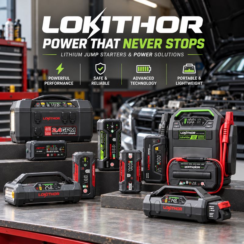 Lokithor Jump starters and more!