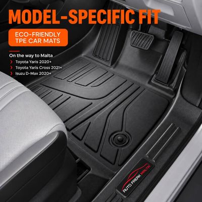 Auto Freak Malta TPE Custom Made Deep Dish floor Mats