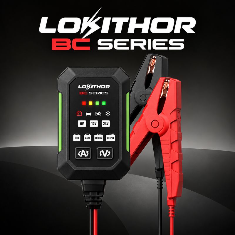 Lokithor Smart Chargers/Battery Maintainers