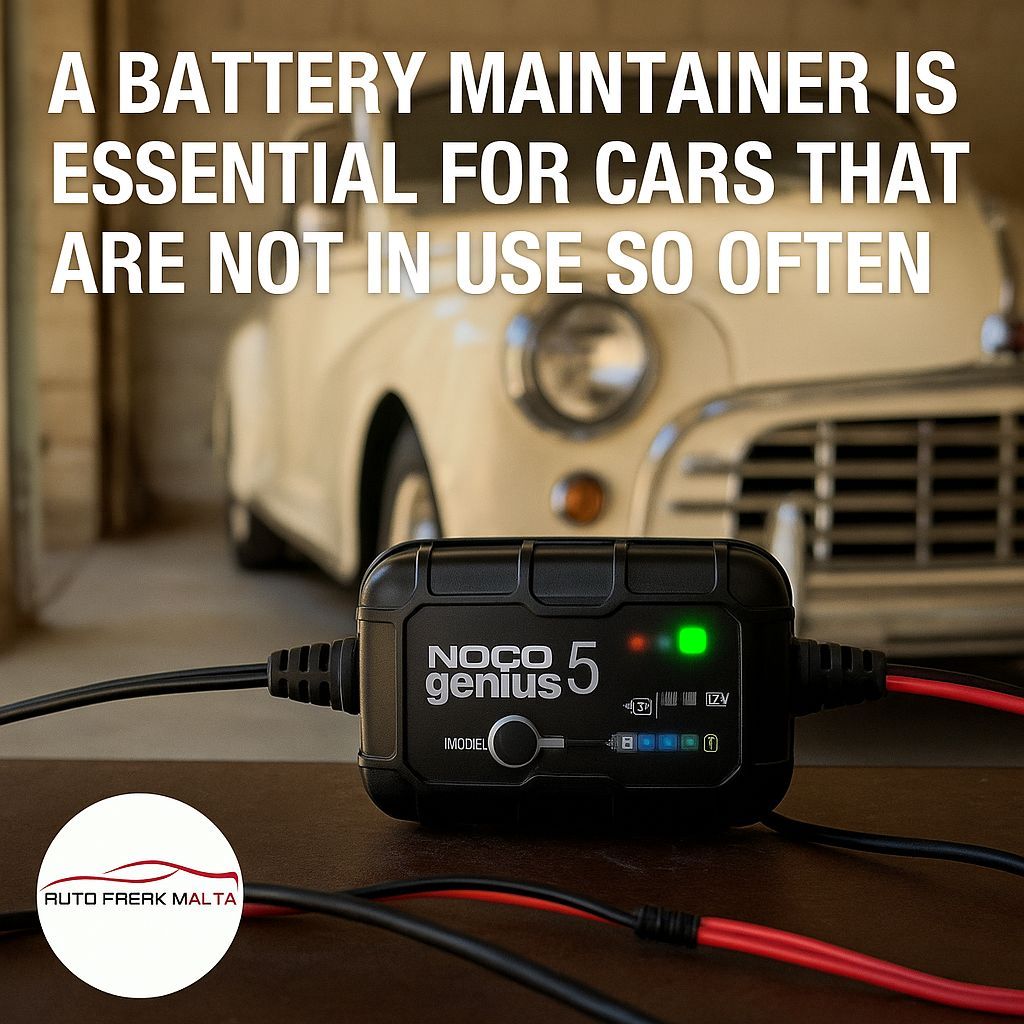 5-Amp Battery Charger, Battery Maintainer, and Battery Desulfator