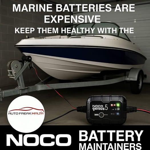 5-Amp Battery Charger, Battery Maintainer, and Battery Desulfator