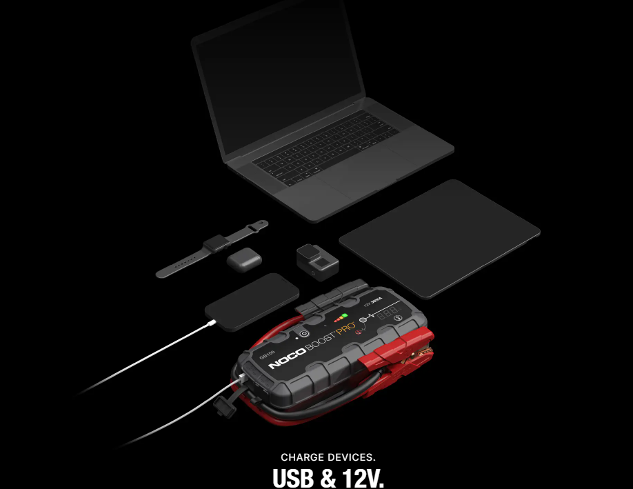 GB150 3000A 12V Boost PRO UltraSafe Jump Starter