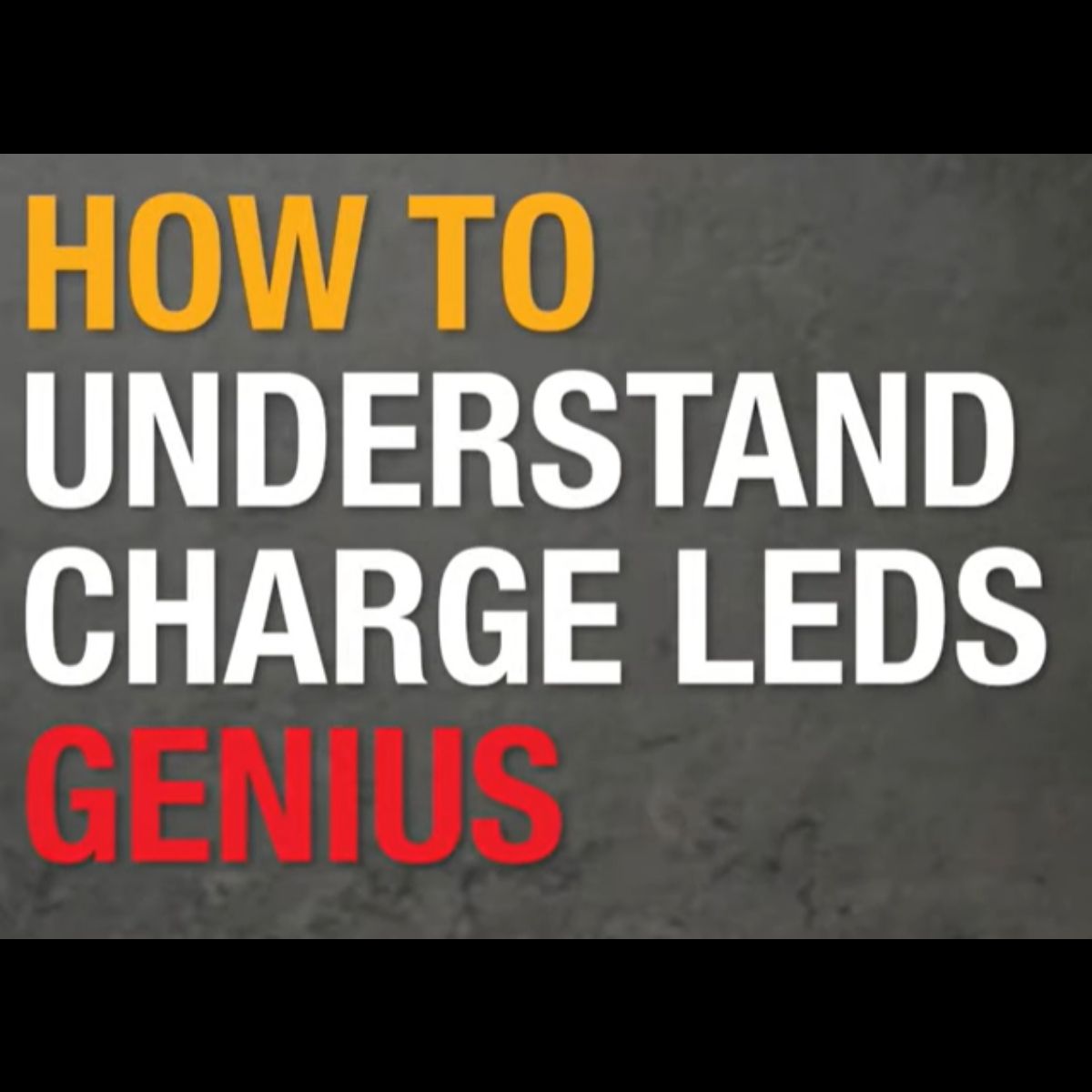 GENIUS2  6V/12V 2A Smart Battery Charger