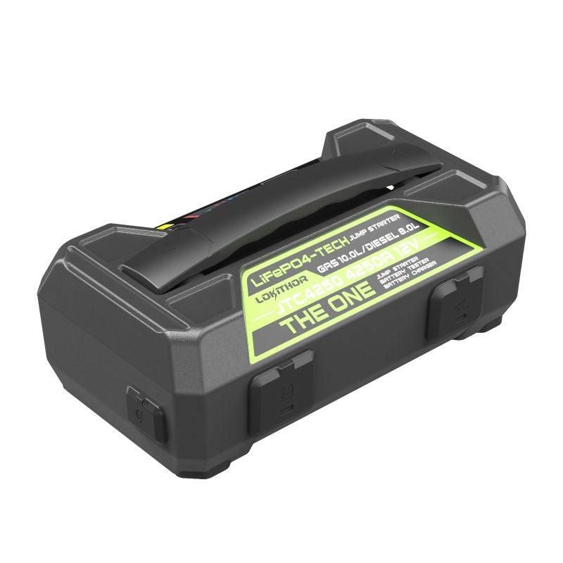 LOKITHOR JTC 4250  3 in 1 -Booster -Charger-Battery tester with screen and mobile App