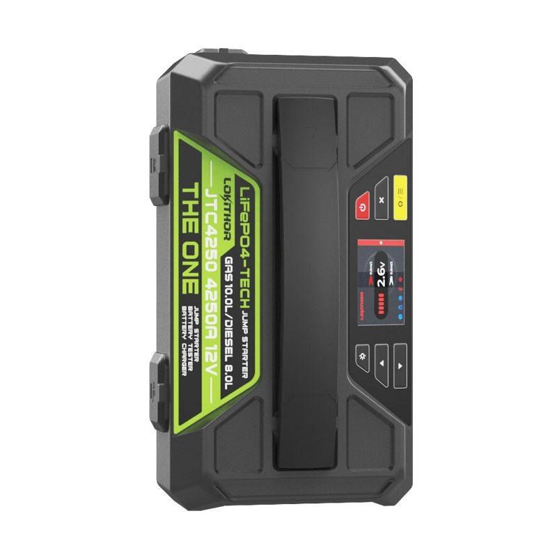 LOKITHOR JTC 4250  3 in 1 -Booster -Charger-Battery tester with screen and mobile App
