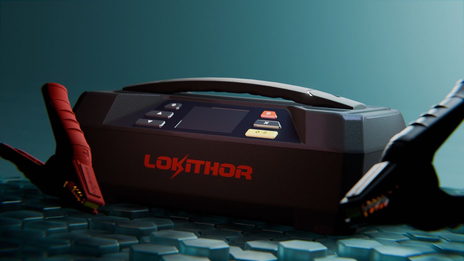 LOKITHOR JTC 4250  3 in 1 -Booster -Charger-Battery tester with screen and mobile App