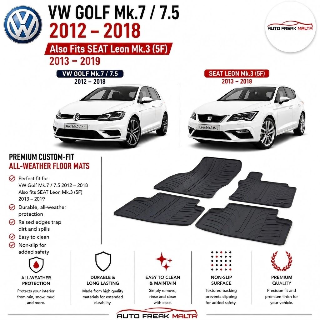 VW Golf Mk 7/7.5- compatable also with Seat Leon 2013-2019