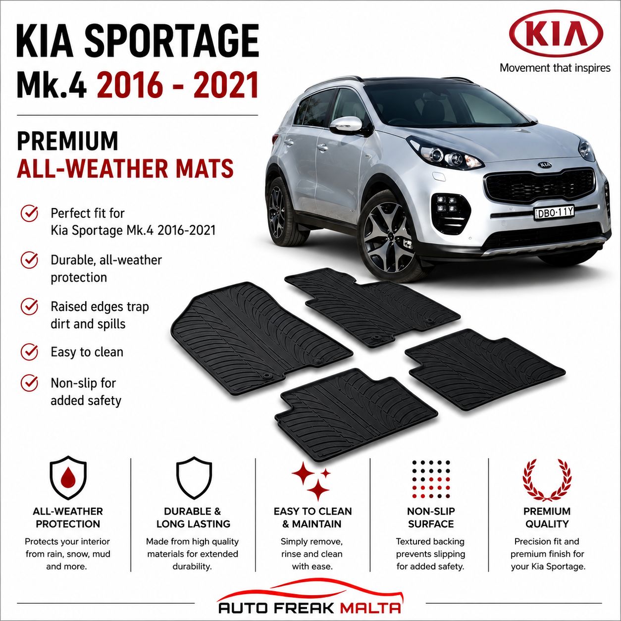 KIA SPORTAGE 2016-2021