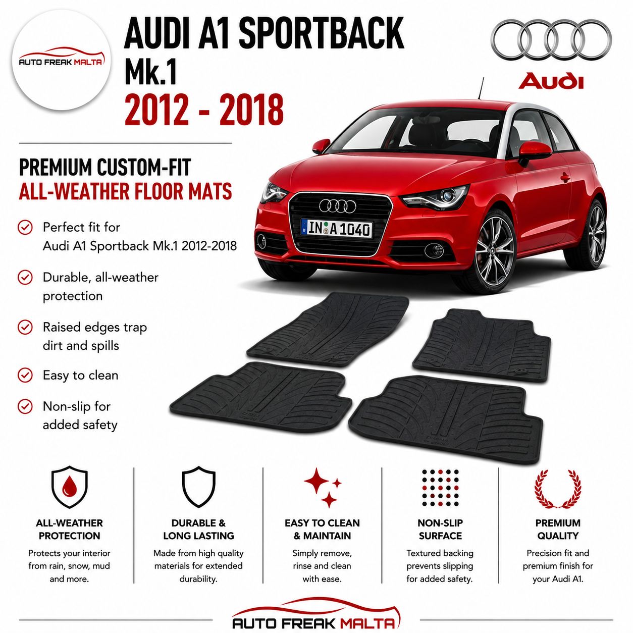 Audi A1 Sportback 2012-2018