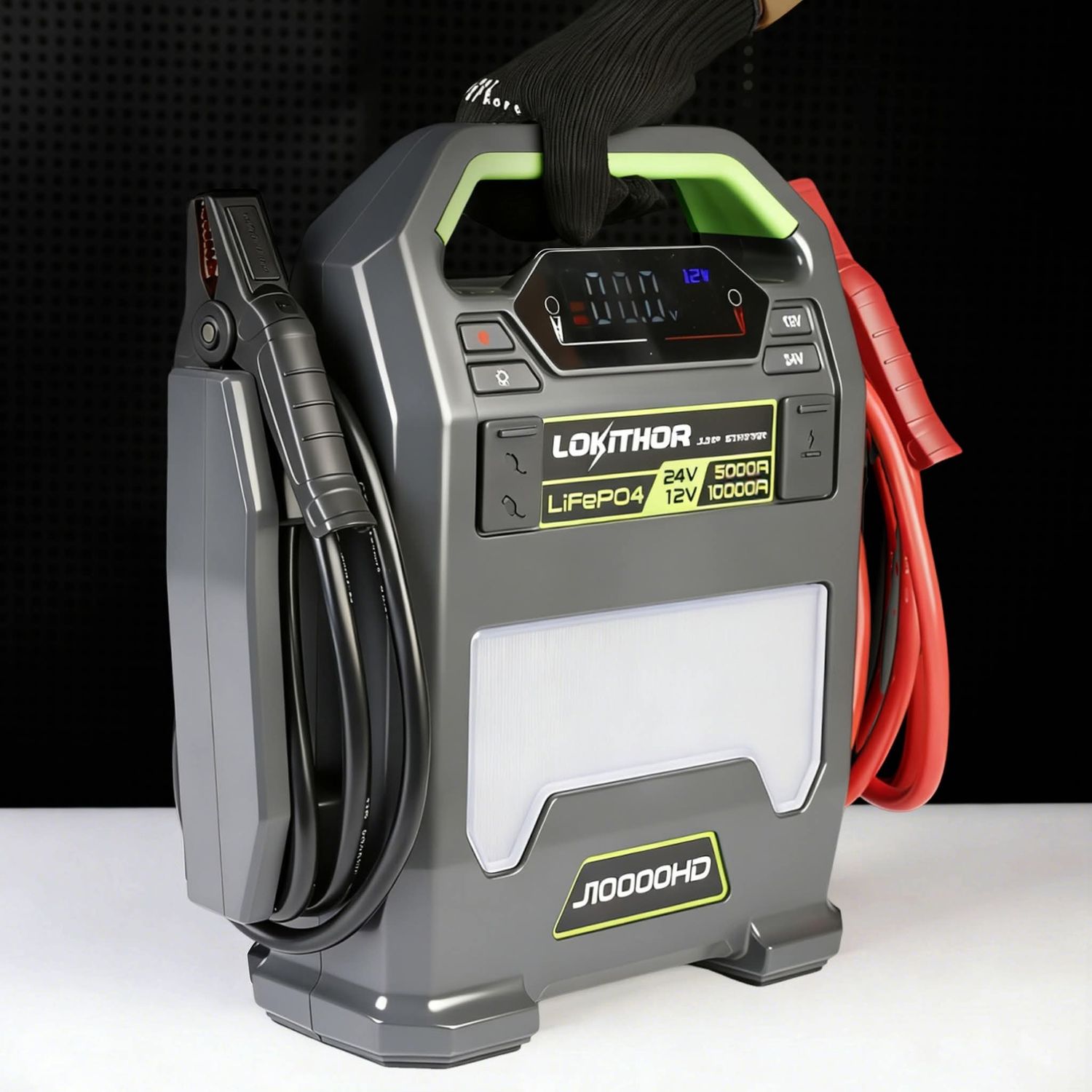 LOKITHOR J10000HD 12V 10000 Amp and 24V 5000 Amp Jump Starter