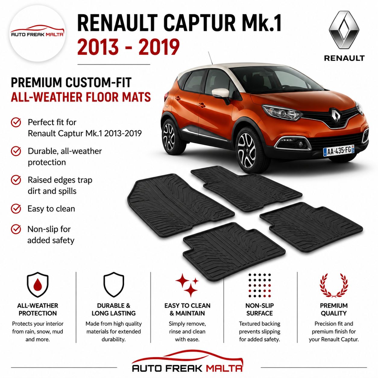 RENAULT: Captur  (2013+)